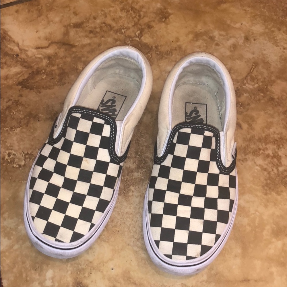 Checkered vans